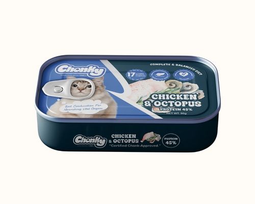 Chicken and Octopus Canned