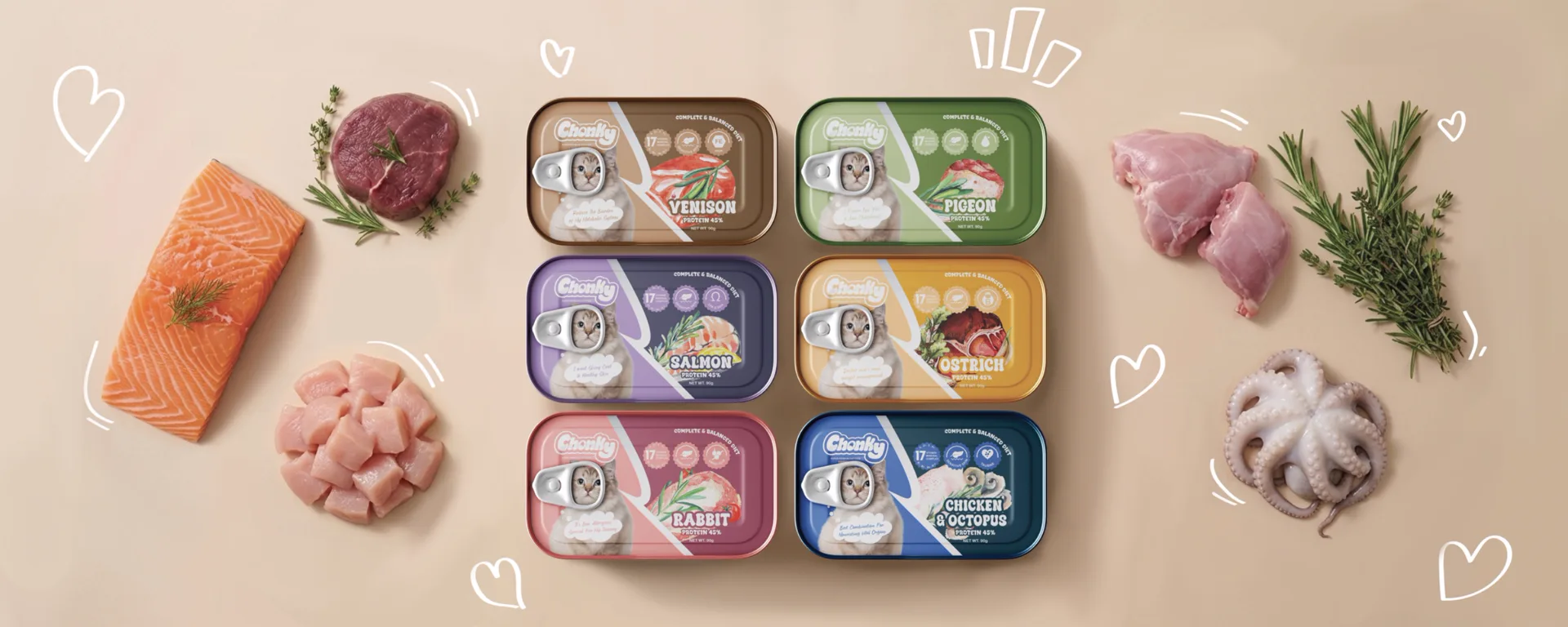 Chonky Meal - Cat Canned Food