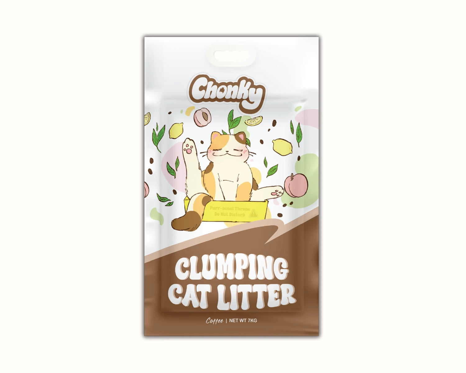 Clumping Cat Litter Coffee