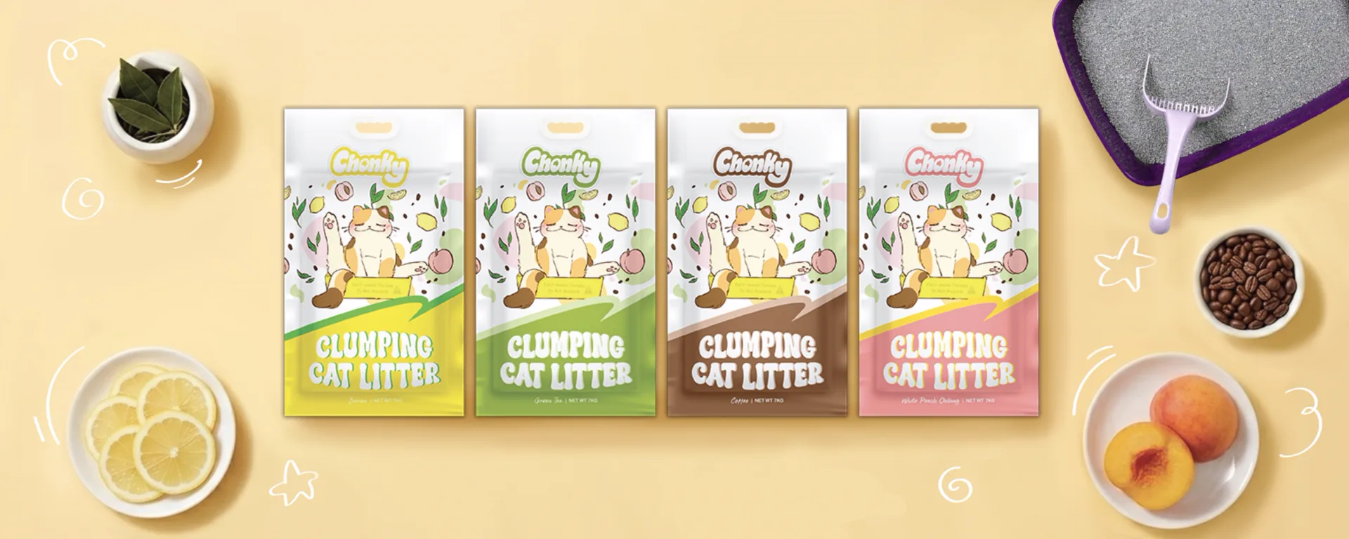 Chonky Litter - Clumping Cat Litter